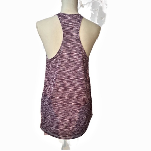 Casual Heathered Purple Tank Top - Picture 3 of 5